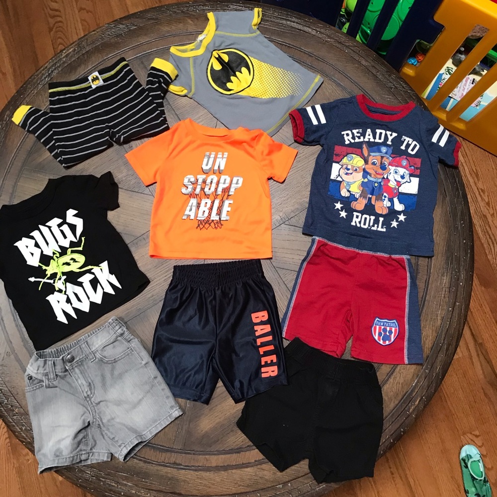 💥8pc boys ☀️ bundle Lot sz 12-18 mos💥